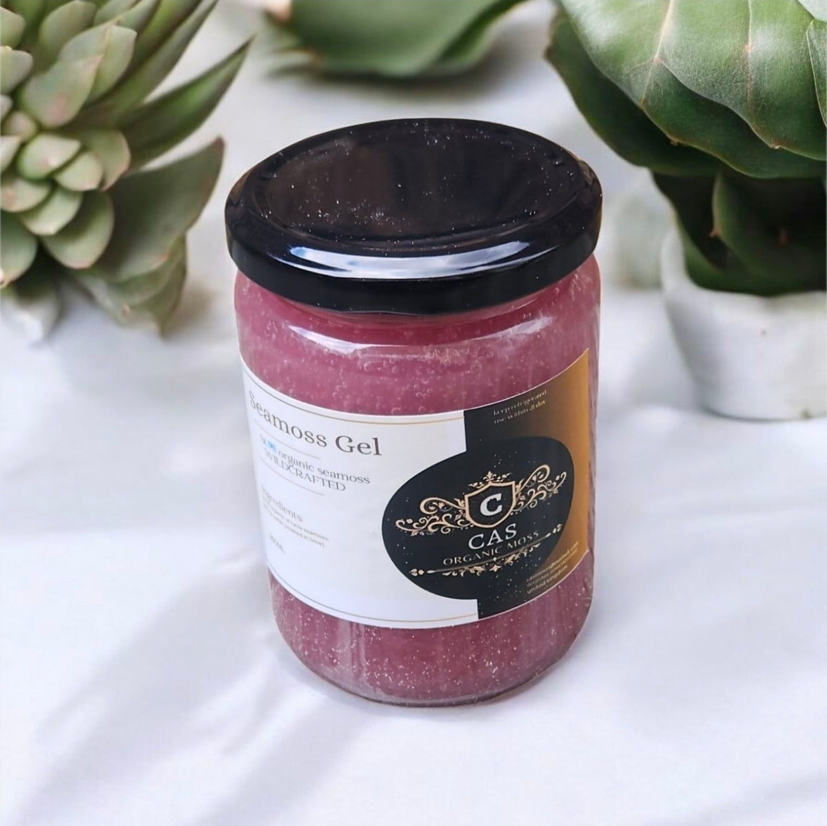 100% Organic wildcrafted Purple Sea Moss Gel (250ml)