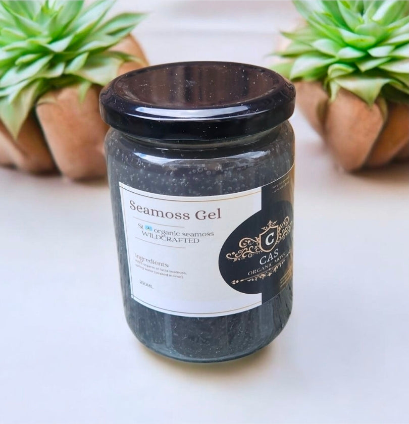 100% Organic wildcrafted Green Seamoss  (250ml)